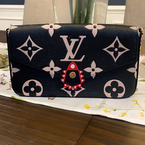💎RARE💎 Louis Vuitton Crafty Felicie Pochette - Picture 2 of 16